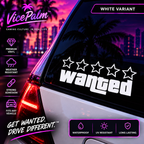 VicePalm™ Wanted Car Decal