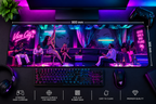 VicePalm™ Vice City Extended Gaming Mouse Pad