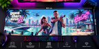 VicePalm™ Vice City Extended Gaming Mouse Pad