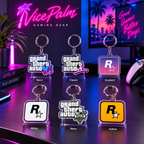VicePalm™ Neon Gaming Keychain