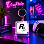 VicePalm™ Neon Gaming Keychain