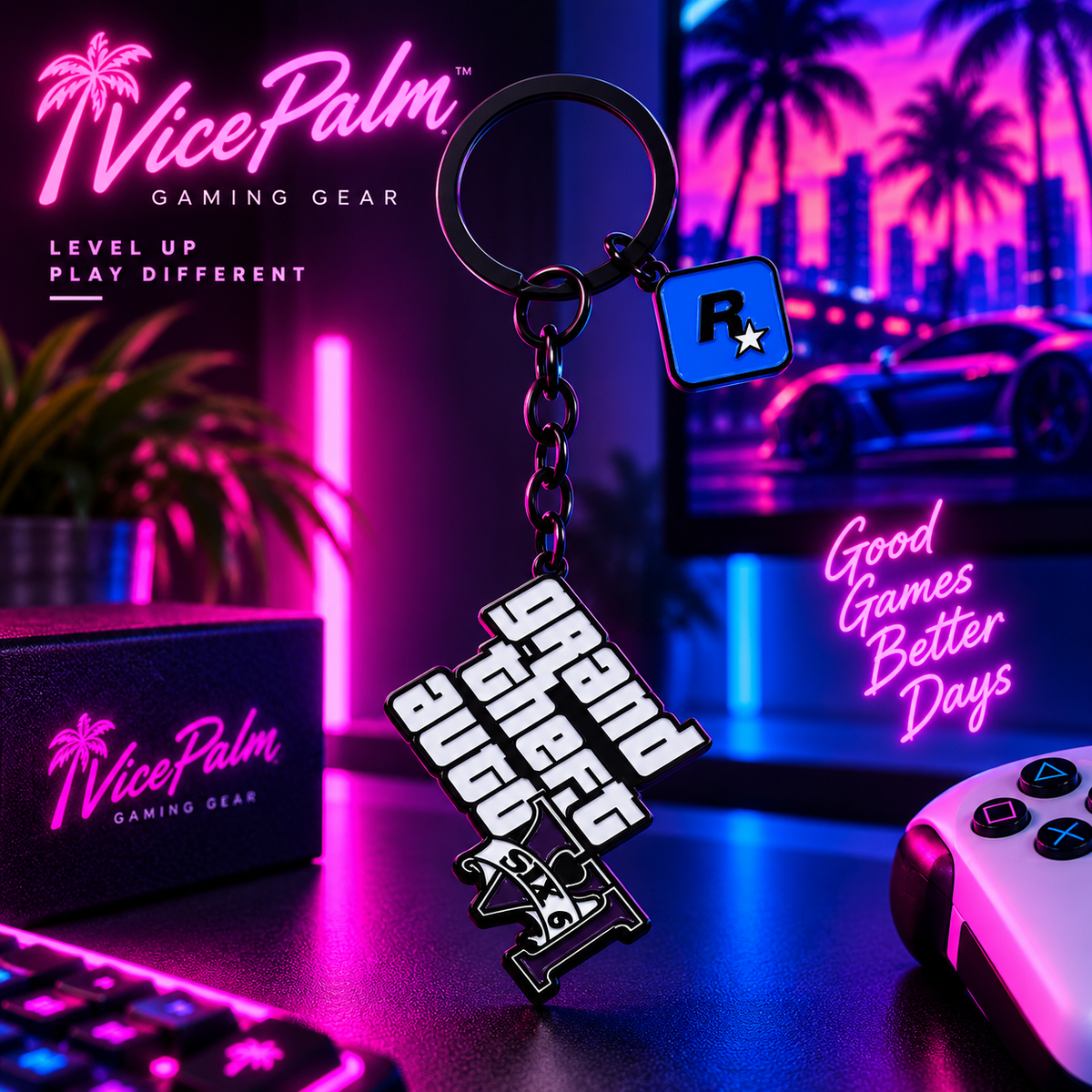 VicePalm™ Gaming Keychain
