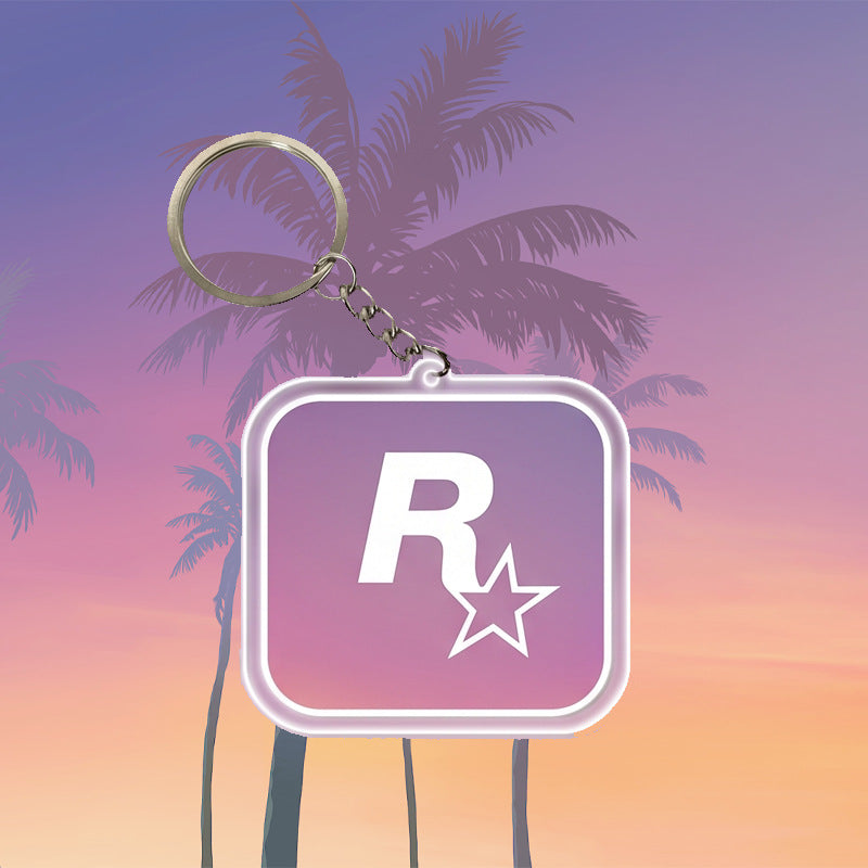 VicePalm™ Neon Gaming Keychain